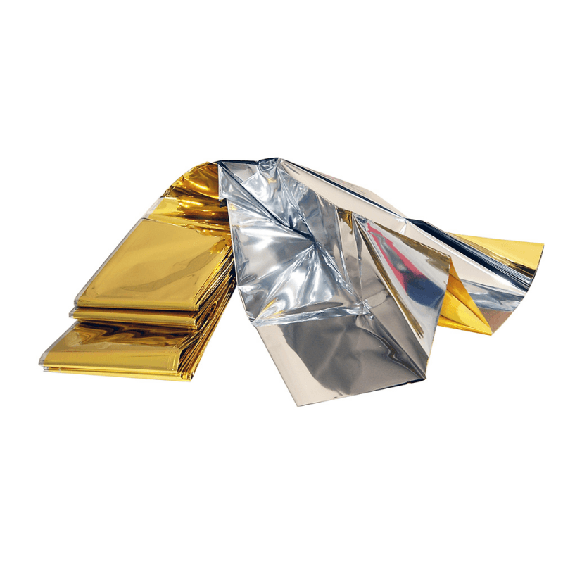 COPERTA  TERMICA ARGENTO/ORO - 2