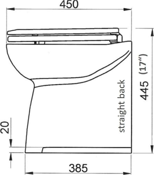 WC DELUX 17" ACQUA DOLCE 24V SOFT - 4