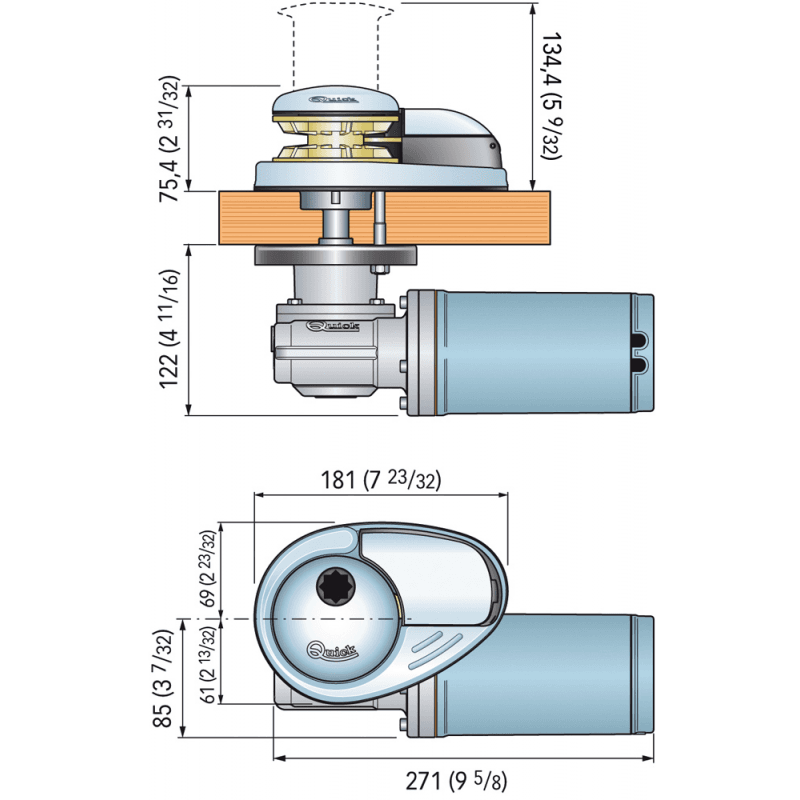 DP1 C/CAMPANA 500W 12V B.6 - 4