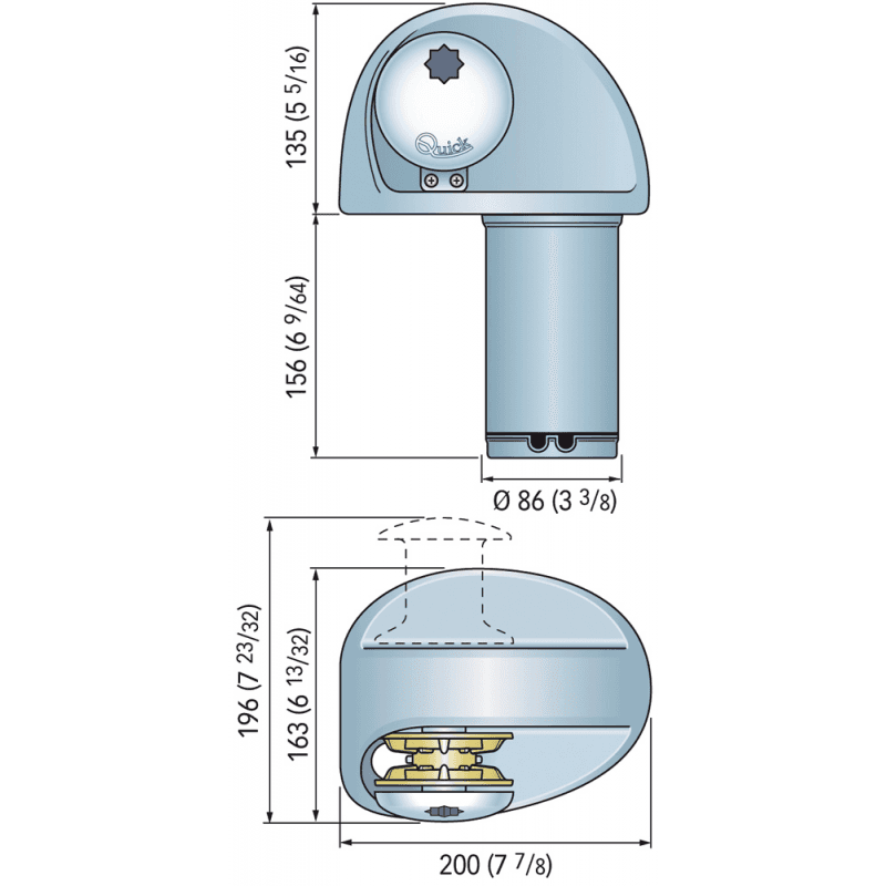 EAGLE S/CAMPANA 500W 12V B.6 - 2
