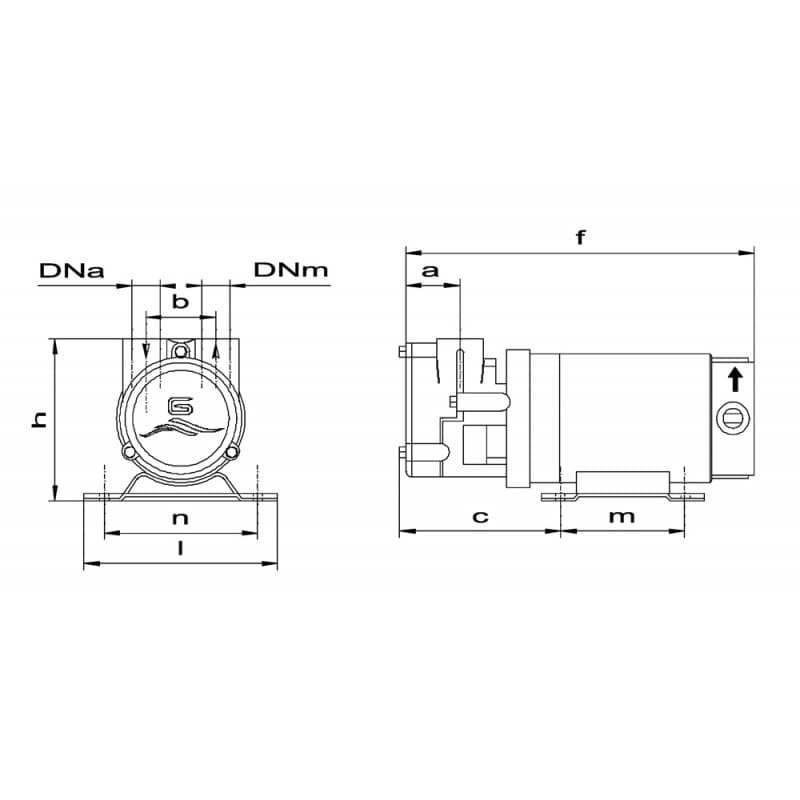 ELETTROPOMPA ACB 12 V. - 4