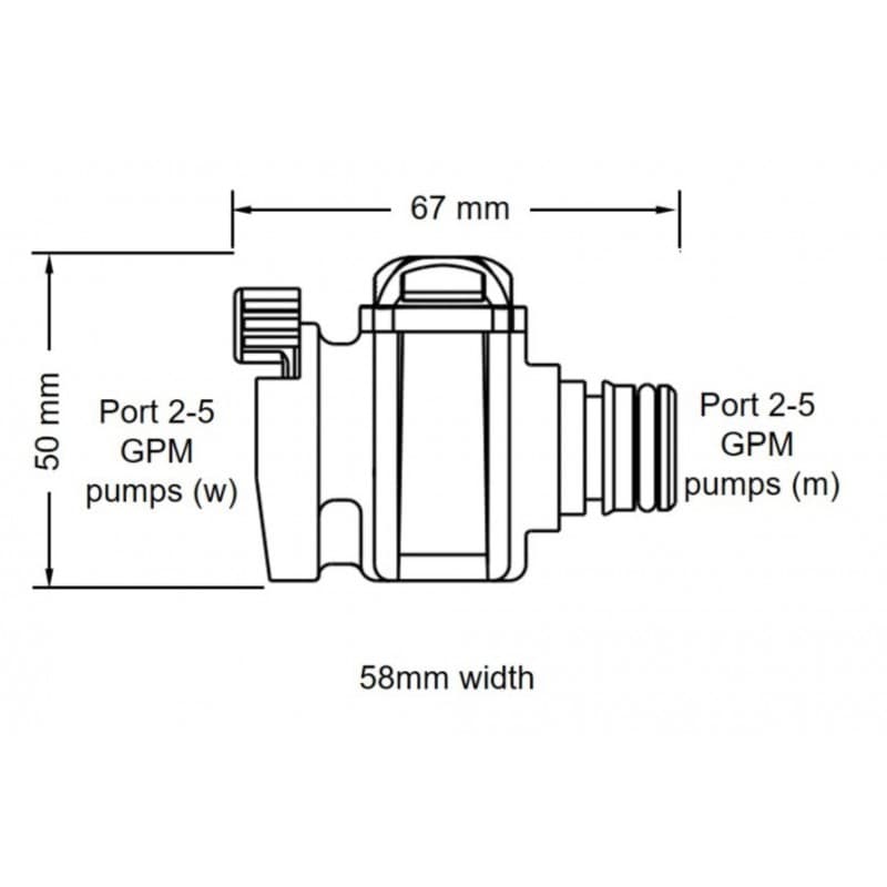 FILTRO PORTAGOMMA 1/2' - 3