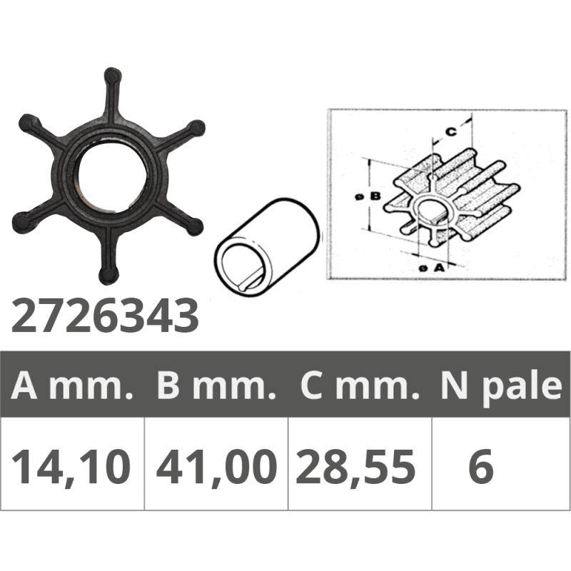 GIRANTE HONDA 4T 8-9-15HP - 2