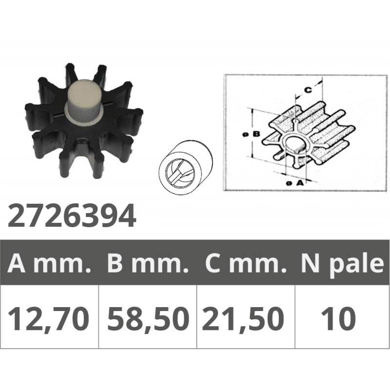 GIRANTE JOHNSON RIF.OR.9864 - 2