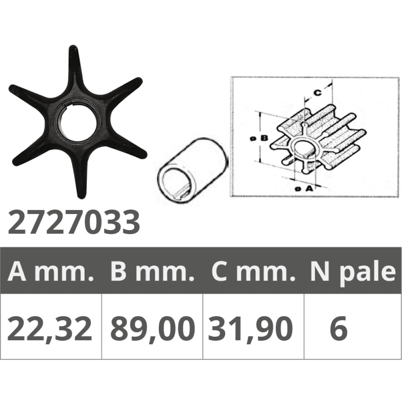 GIRANTE JOHNSON/EV. 2T V4-V6 - 2