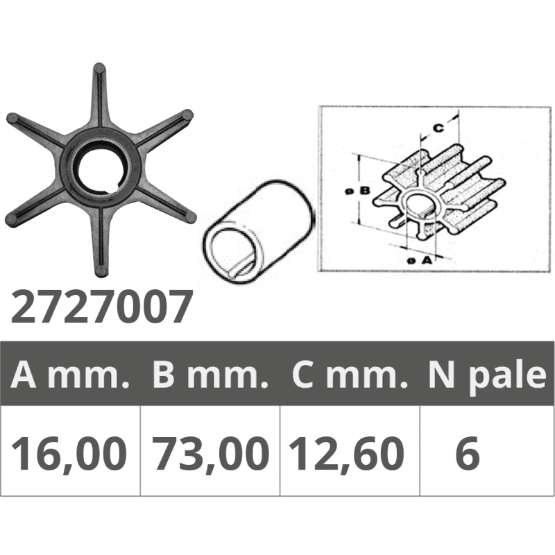 GIRANTE MERCURY 2/4T 18-50 HP - 2