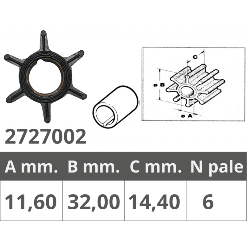 GIRANTE MERCURY 2T DA 4 A 9 HP - 2
