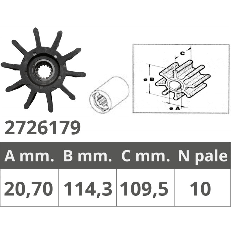 GIRANTE POMPE SHERWOOD 22000K - 2