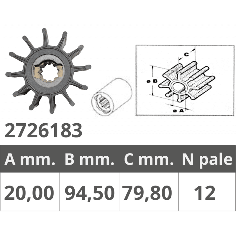 GIRANTE POMPE SHERWOOD 26000K - 2