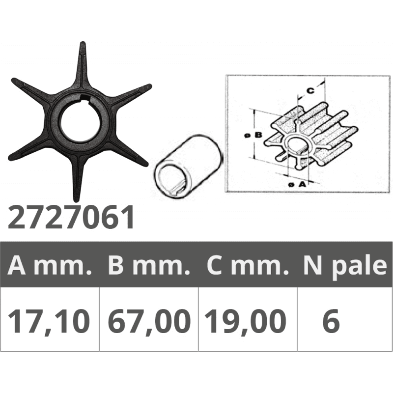 GIRANTE SUZUKI 2T DT 40-50-60-65 - 2