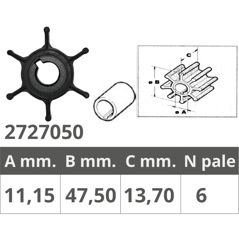 GIRANTE YAMAHA 2T 2 HP - 2