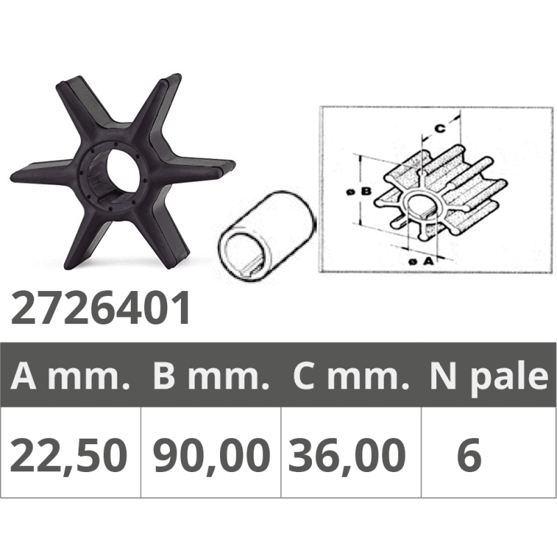 GIRANTE YAMAHA RIF.OR.6CE-44352-00 - 2