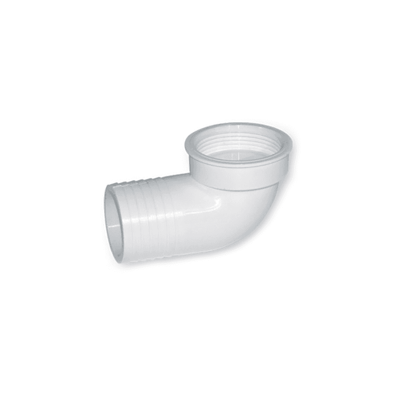 GOMITO A 90° PER  TUBO MM 47 - 2