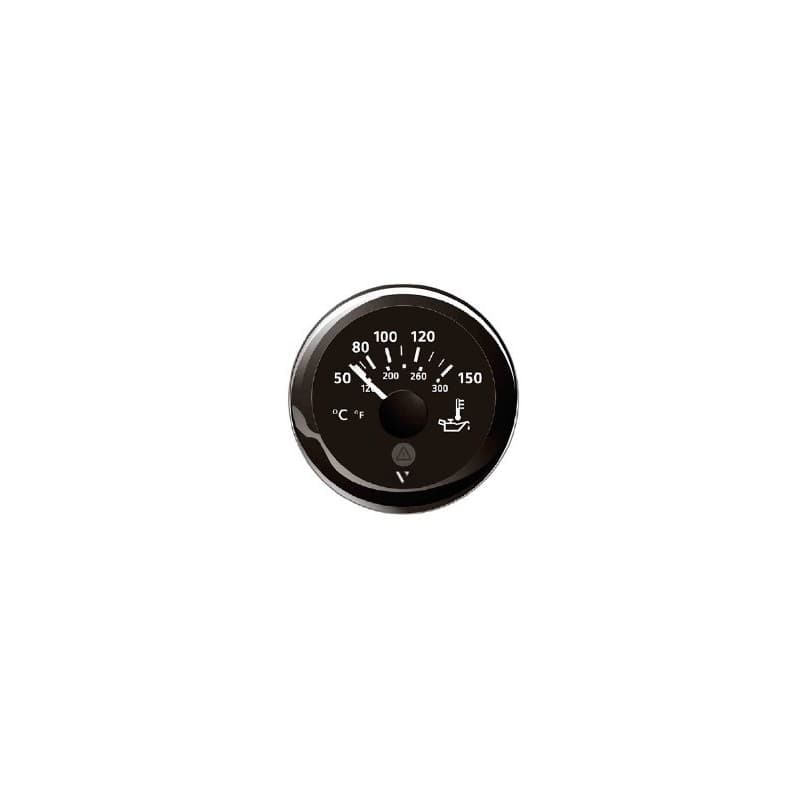 IND.TEMP.OLIO MOTORE NERO 12/24 V - 2