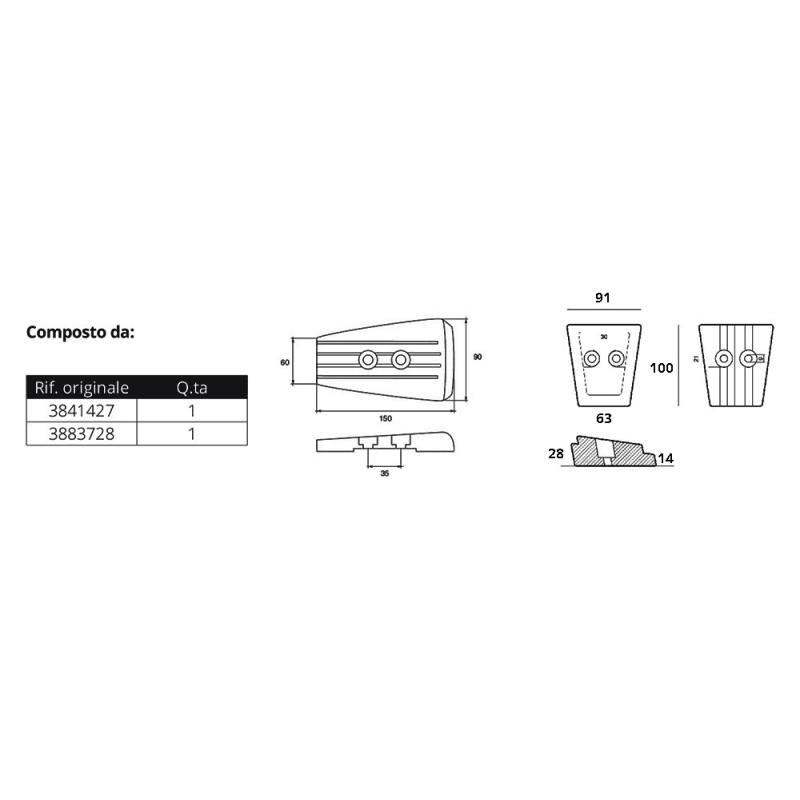 KIT ALLUMINIO VOLVO SX-A/DPS - 4