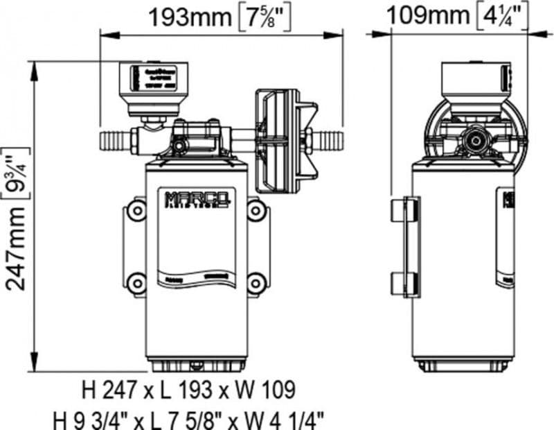 KIT POMPA DP/12E LAVAGGIO PONTE - 2