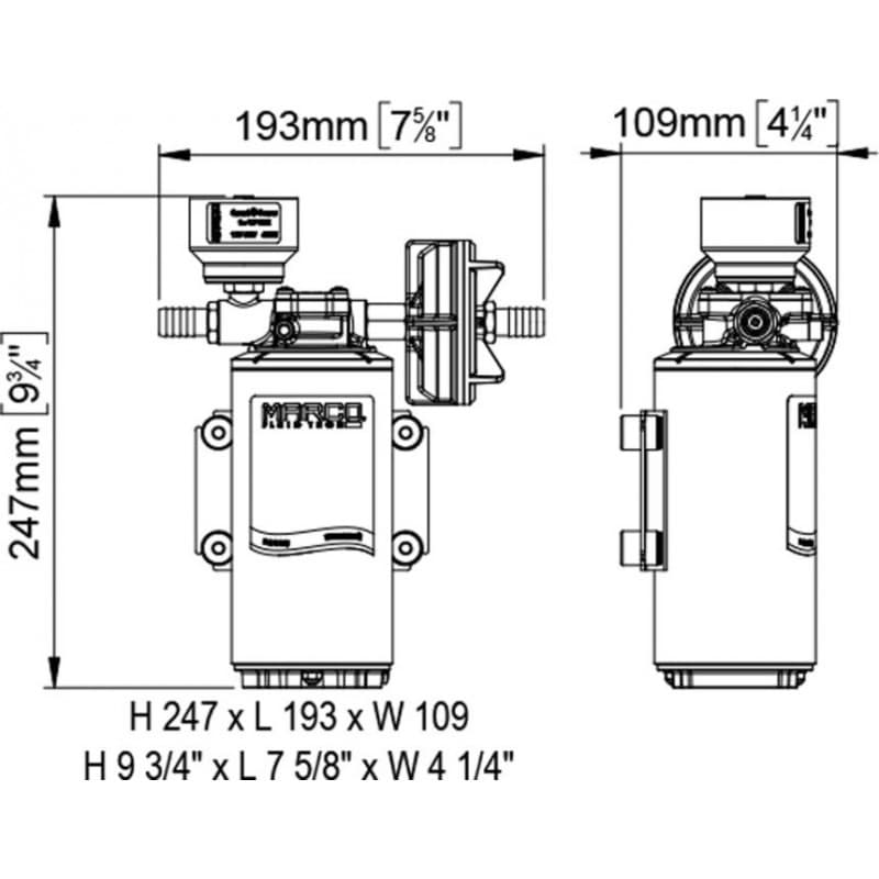 KIT POMPA DP/12E LAVAGGIO PONTE - 2