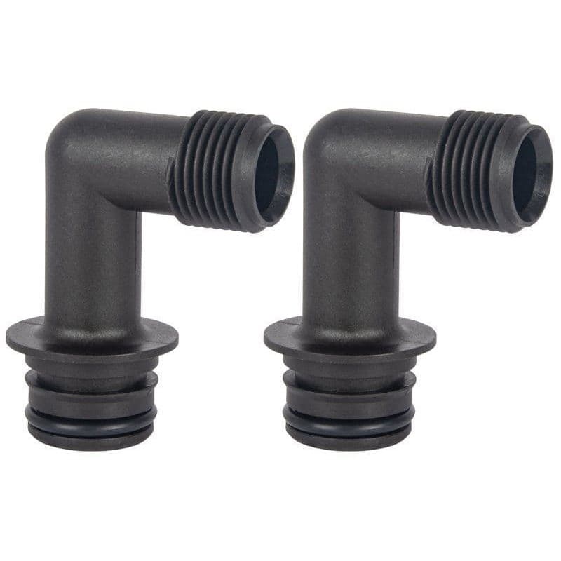 KIT RACC. 1/2' QEST 90° 2PZ HD6 - 2