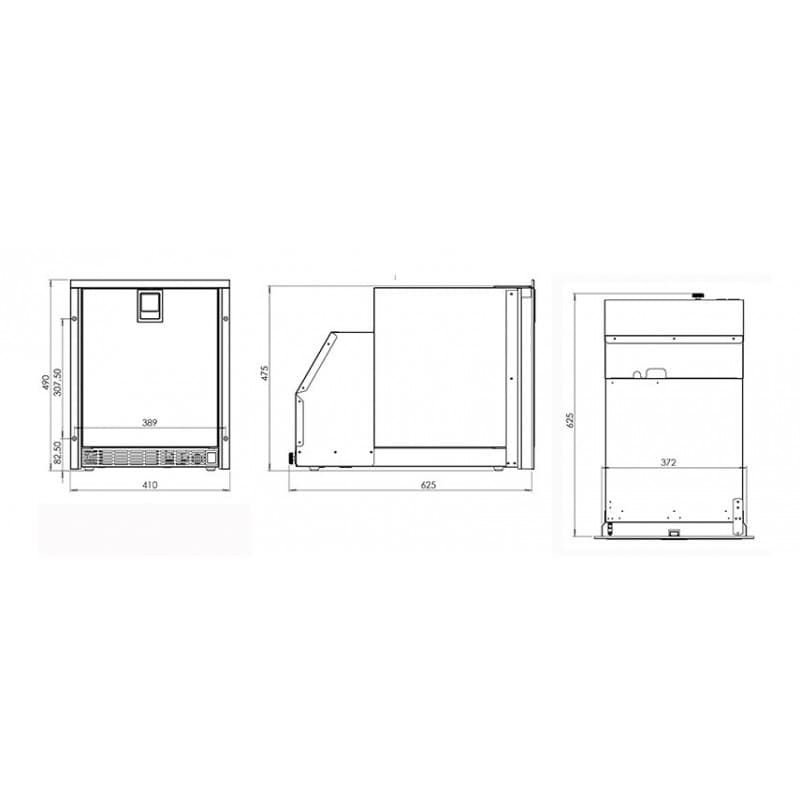 LOW PROFILE ICE MAKER 230V/50HZ - 4