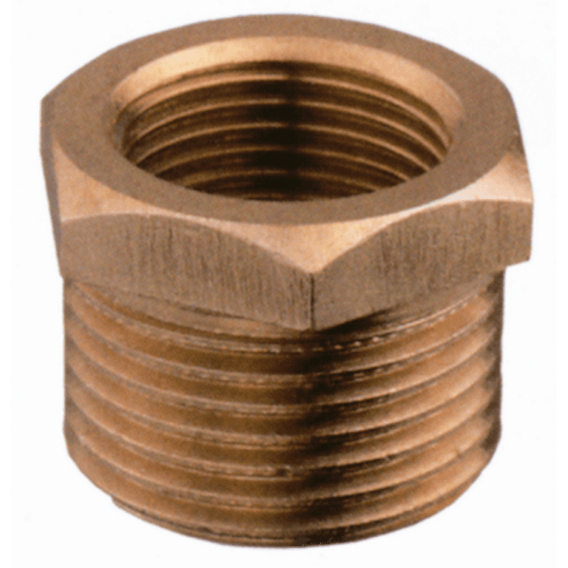 MAN. RID. IN BRONZO M-F DA 1/2-3/8 - 21