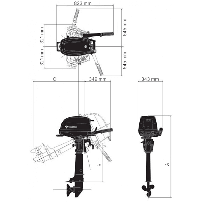 MOTORE FUORIBORDO MFS6S - 4