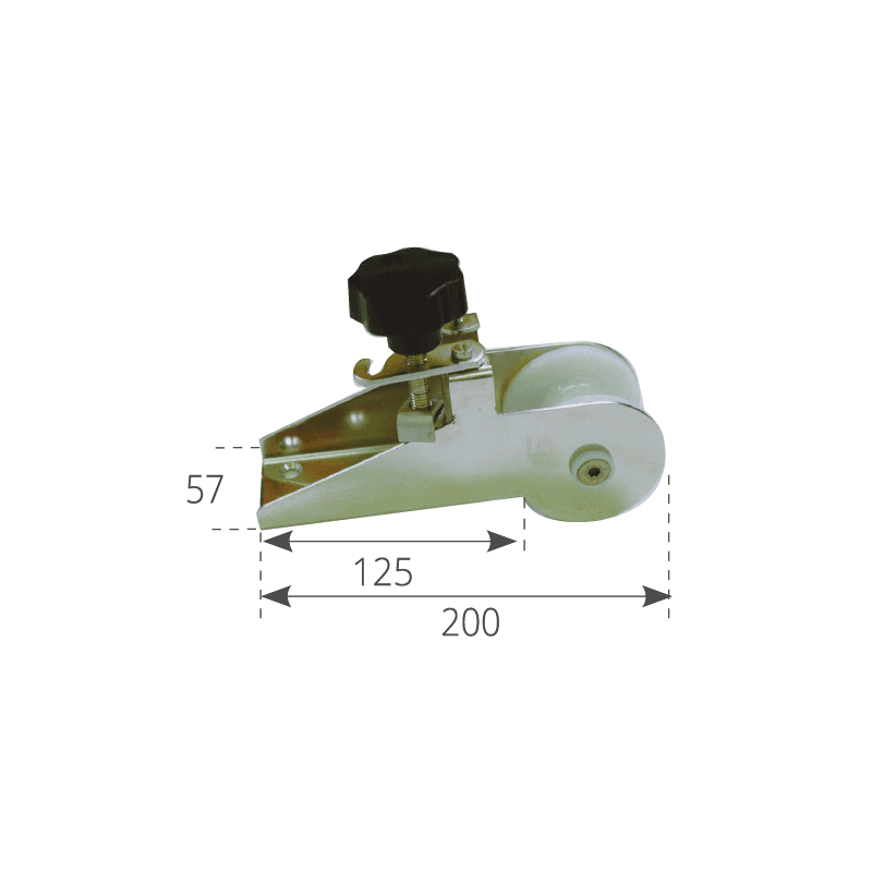 MUSONE DI PRUA INOX MM.120 - 4