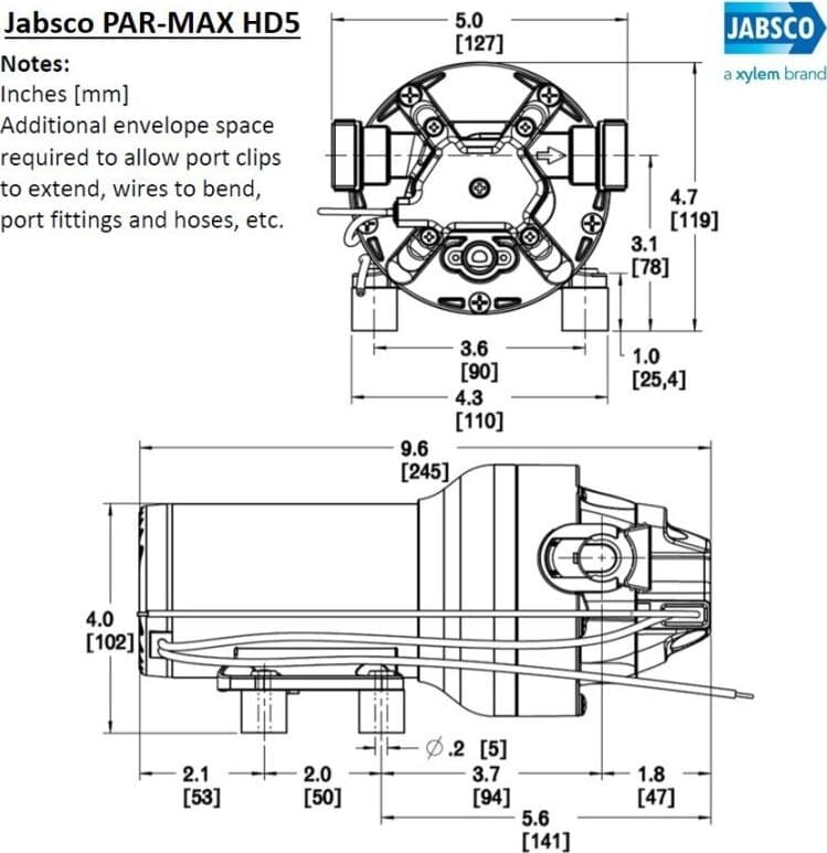 PAR MAX 5HD 12V 40PSI - 6
