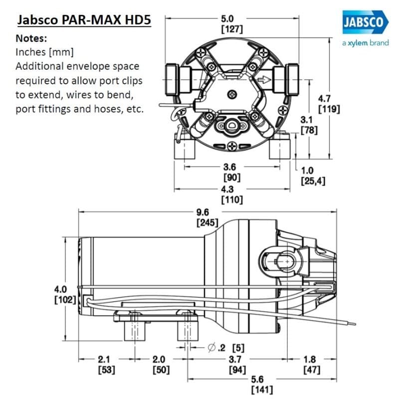PAR MAX 5HD 12V 40PSI - 6