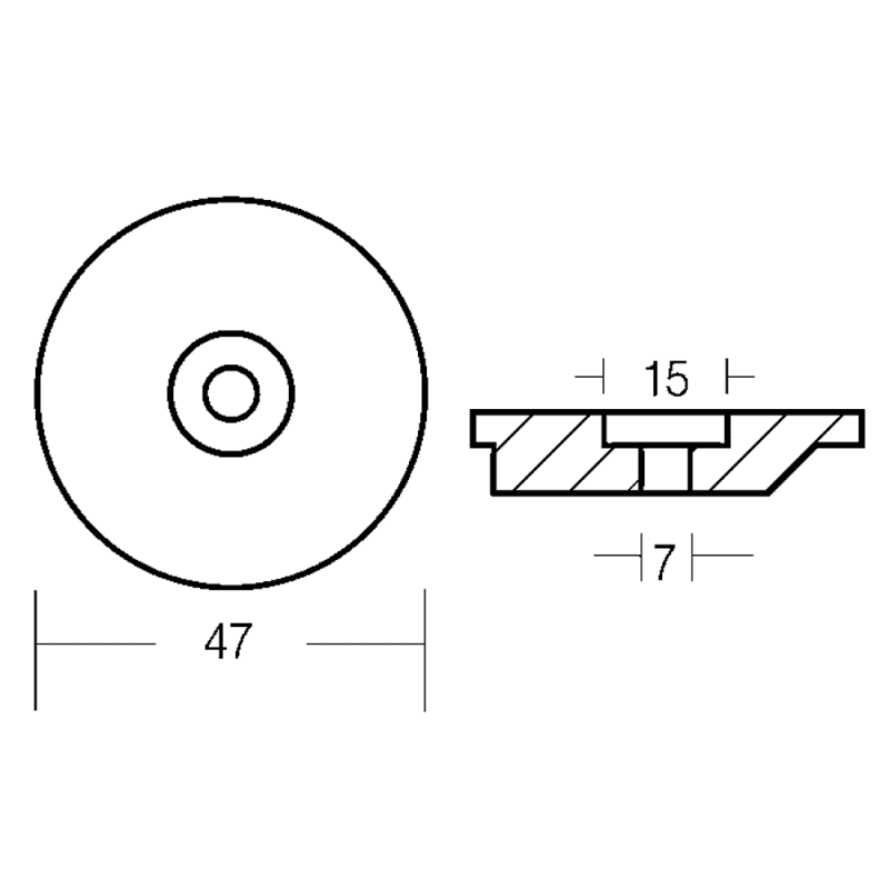 PIASTRINA 9,9-15 HP - 2