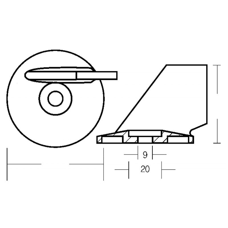 PINNA C/RAFFREDDAMENTO 55-65 HP - 2