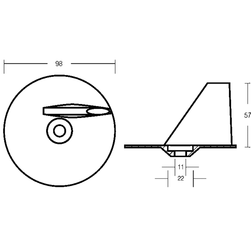 PINNA S/RAFFREDAMENTO 115 HP - 4