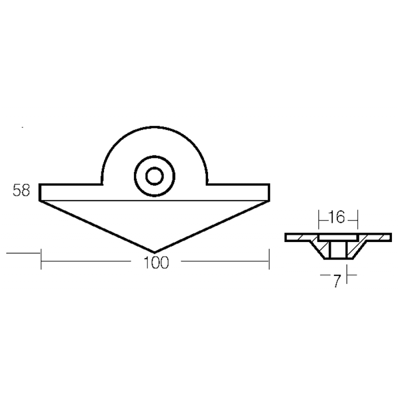 PLACCA  9,9-15 HP - 2