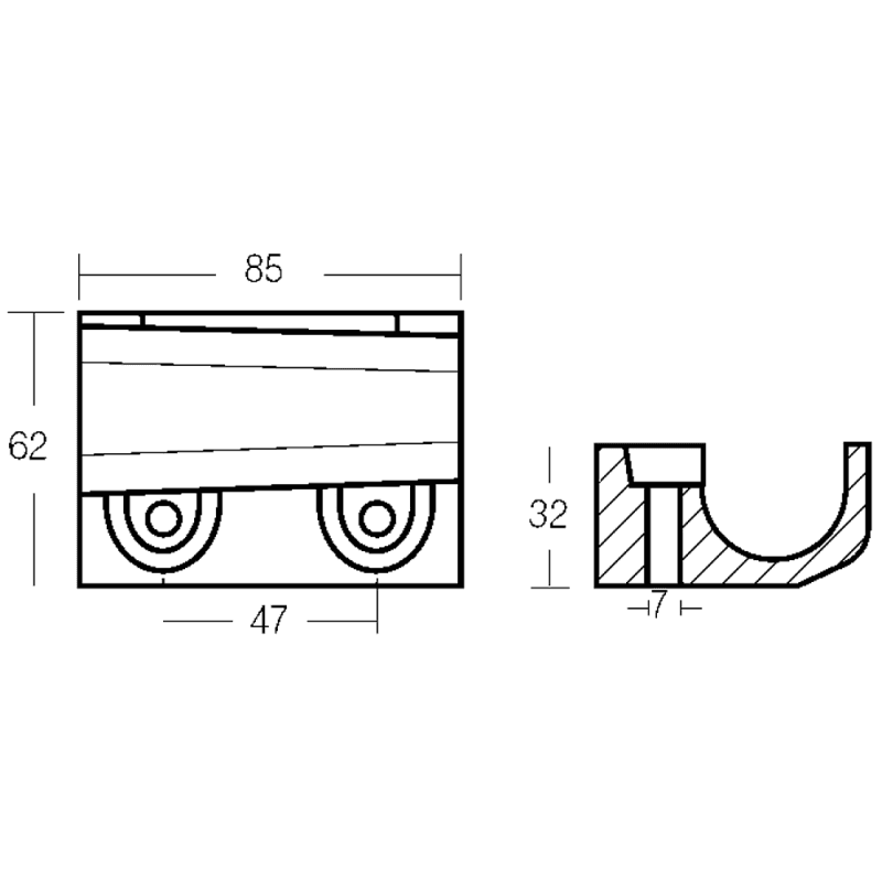PLACCA PER MOTORI 40-50 HP - 4