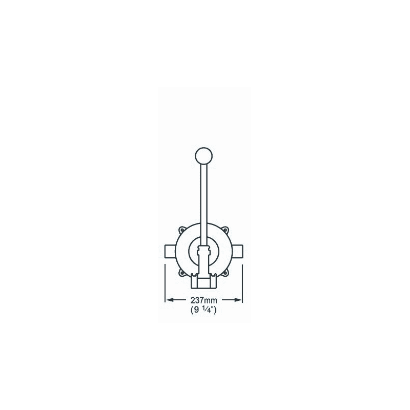 POMPA A MANO GUSHER TITAN STD - 4