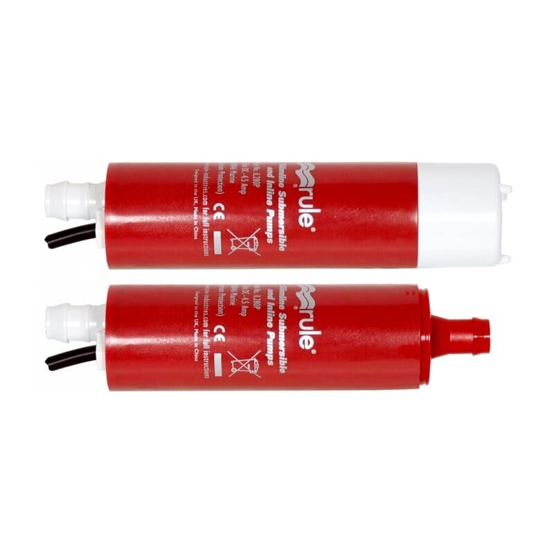 POMPA IN LINEA 280GPH 12V IL280P - 2