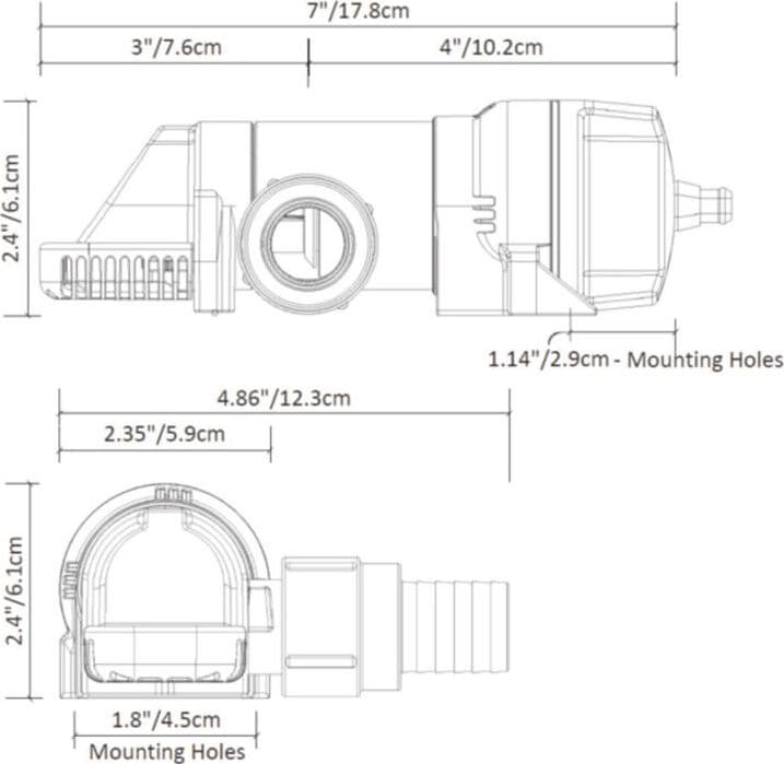 POMPA LOPRO 900 12V LP900D - 2
