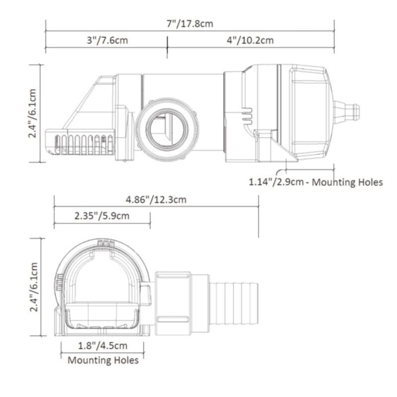 POMPA LOPRO 900 12V LP900D - 4