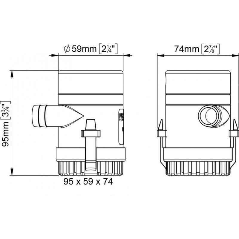 POMPA UP 500 12V - 4