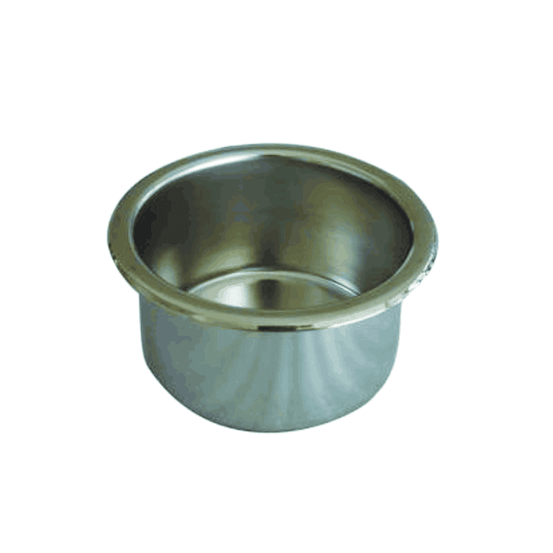 PORTABICCHIERE IN ACCIAIO INOX - 2