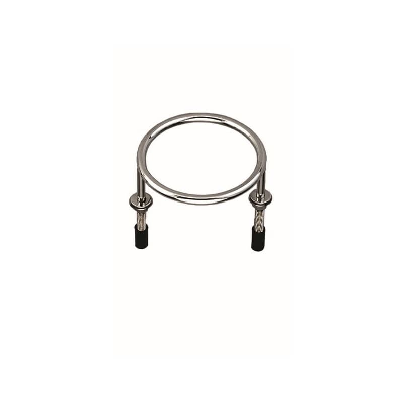 PORTABICCHIERE INOX AD UN ANELLO - 4