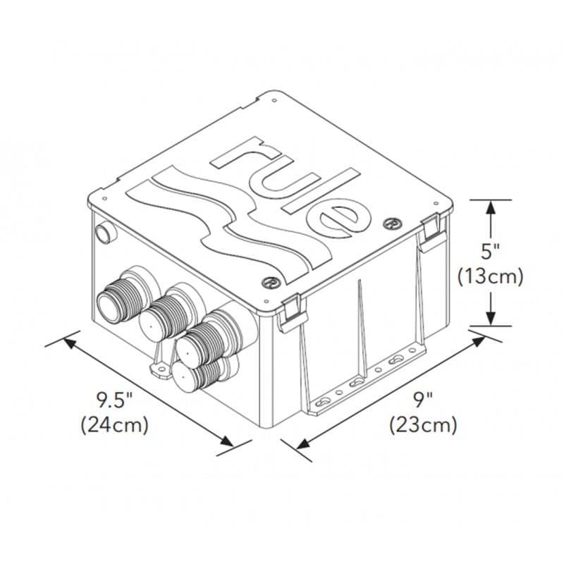 POZZETTO DOCCIA 1100GPH 12V - 6