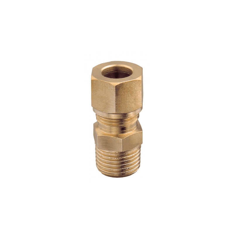 RACCORDO DRITTO MASCHIO 1/4'X8 - 2