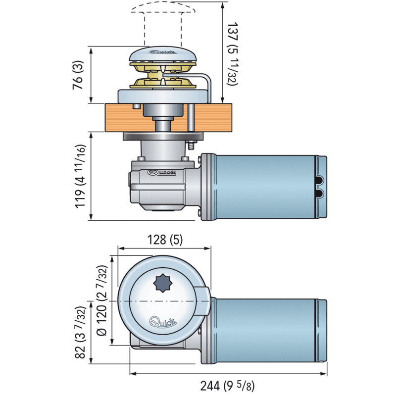 RIDER S/CAMPANA 500W 12V B.6 - 4