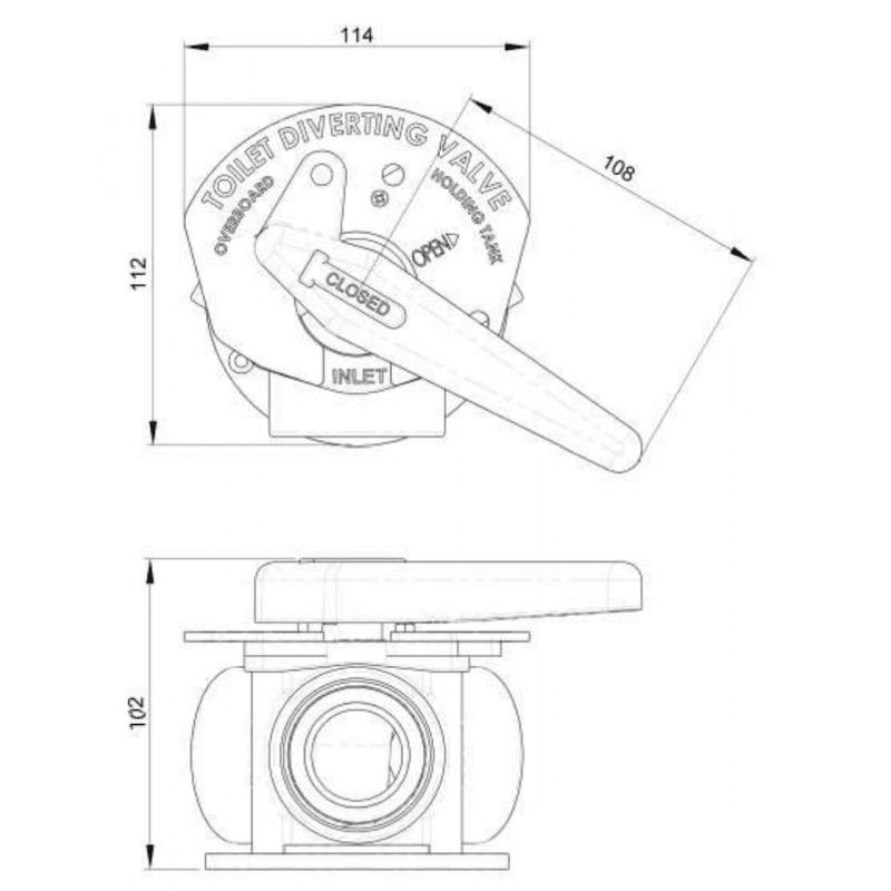 RUBINETTO MANUALE A 3 VIE AQUAVALVE - 2