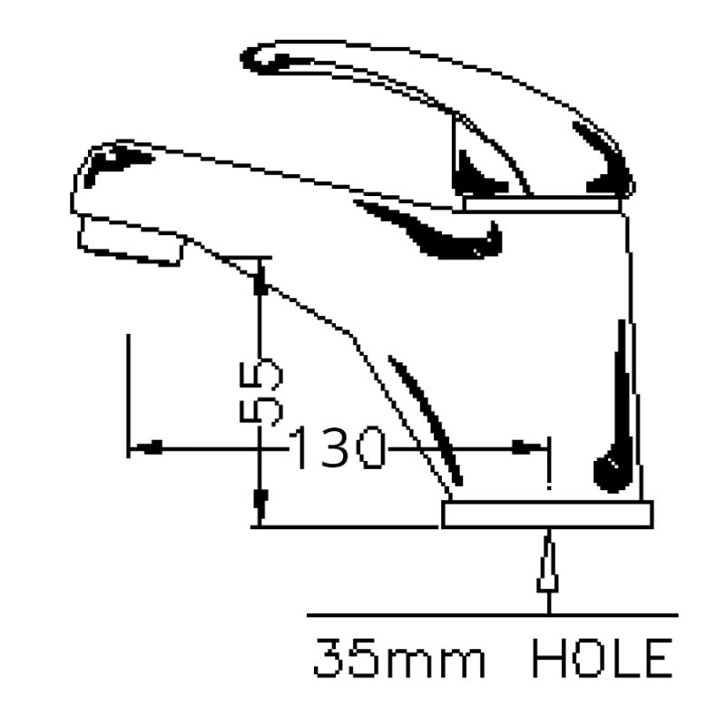 RUBINETTO MISCELATORE LAVABO - 4