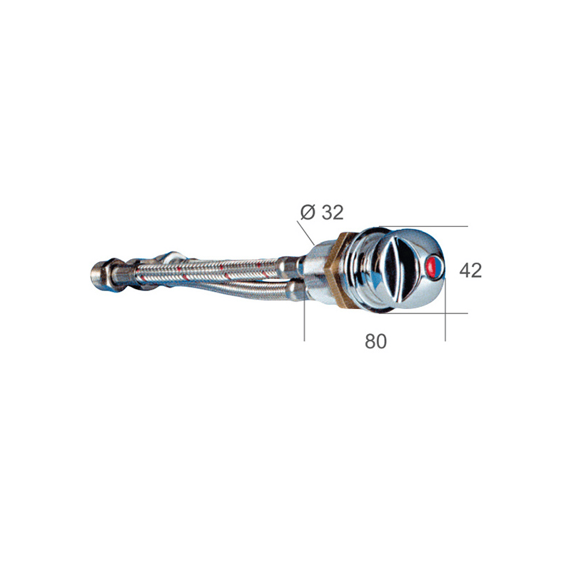 RUBINETTO MISCELATORE OTTONE - 2