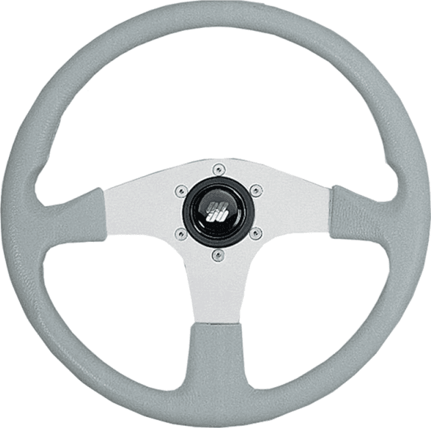 RUOTA TIMONE GRIGIA Ø MM.350