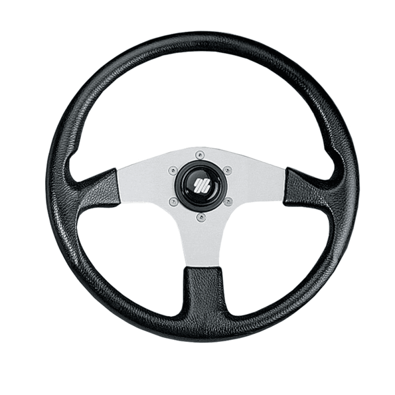 RUOTA TIMONE NERA Ø MM. 350 - 2