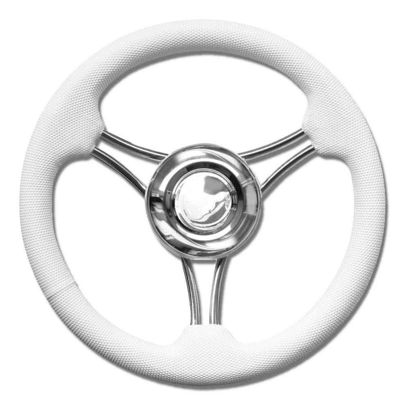 RUOTA TIMONE T22 BIANCO Ø MM.350 - 2