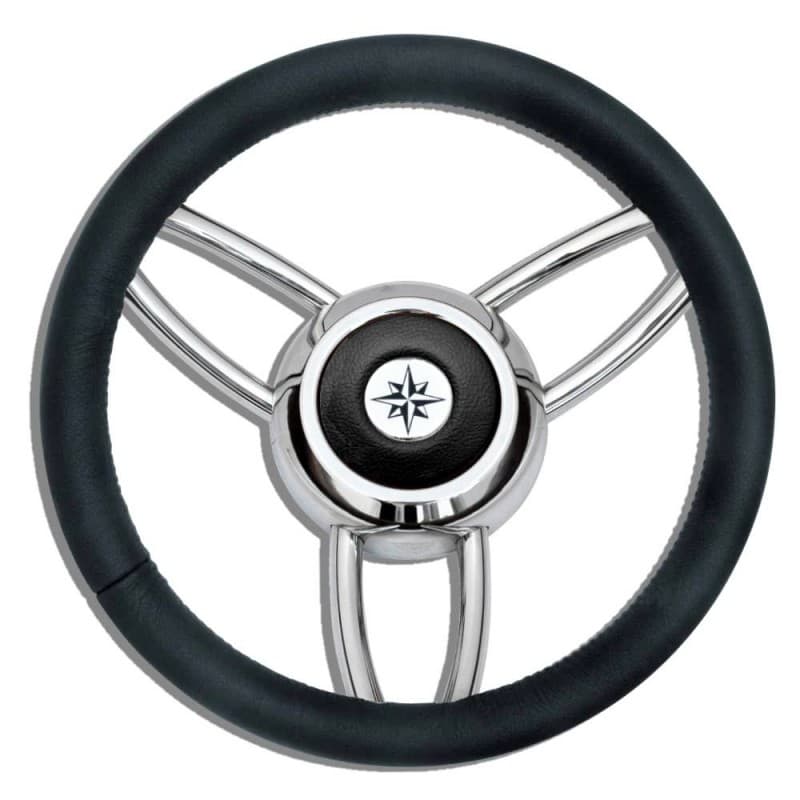 RUOTA TIMONE T26 NERO Ø MM.350 - 2